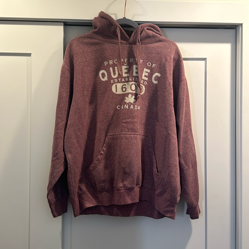 Pink Quebec Bunnyhug